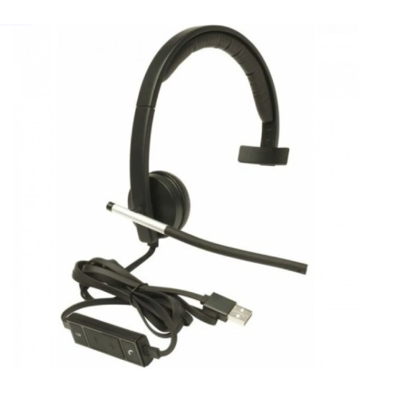 Наушники Logitech H650e mono (981-000514) черный