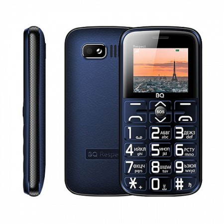 Мобильный телефон bright&quick BQ-1851 Respect синий