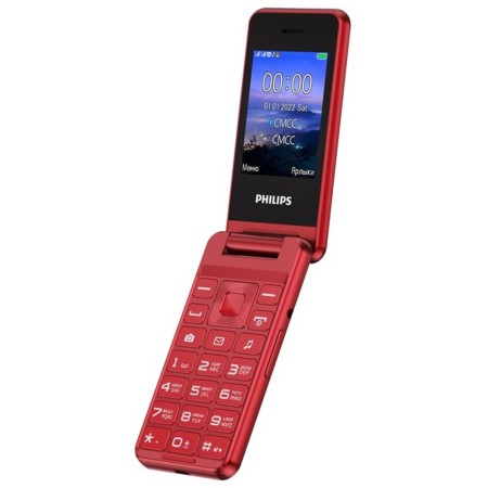 Мобильный телефон Philips Xenium E2601 красный