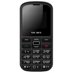 Мобильный телефон Texet TM-B316 black черный