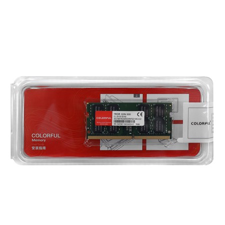 Оперативная память Colorful NB16G3200D4NP22 16 ГБ зеленый