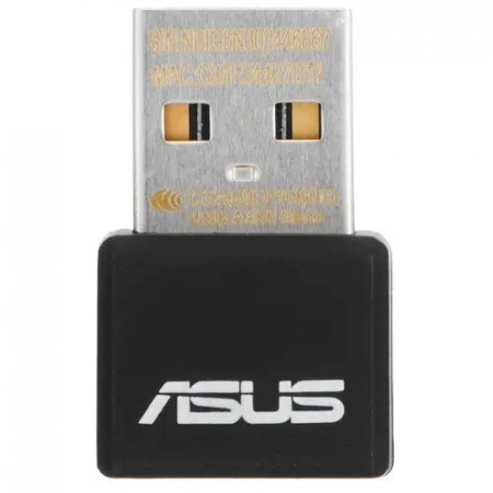 Wi-Fi адаптер ASUS USB-AX55 Nano (90IG06X0-MO0B00) черный