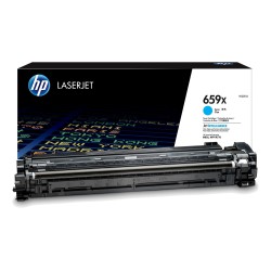 Тонер-картридж лазерный HP 659X (W2011X) голубой (повышенная емкость) (с чипом)