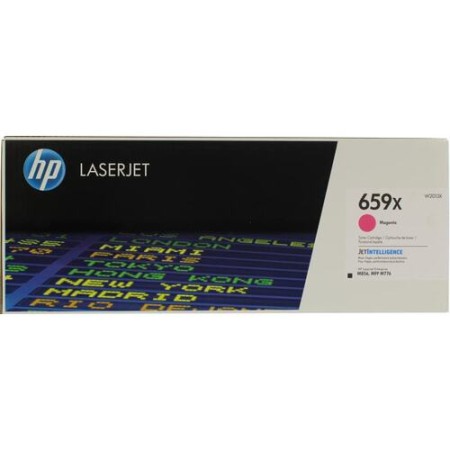 Тонер-картридж лазерный HP 659X (W2013X) пурпурный (повышенная емкость) (с чипом)