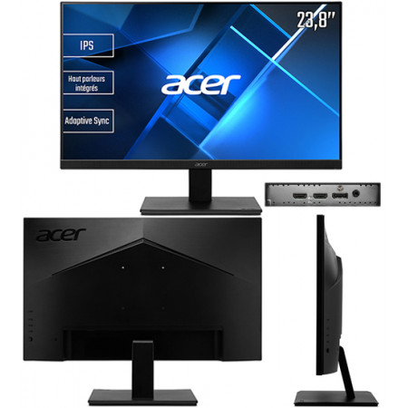 23.8" Монитор Acer V247YUBMIIPXV черный