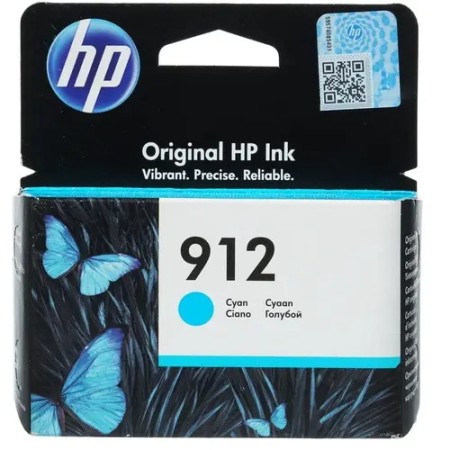 Картридж струйный HP 912 (3YL77AE) голубой