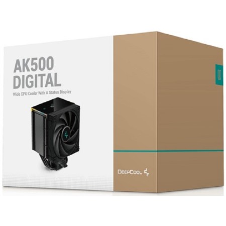 Кулер DEEPCOOL AK500 DIGITAL (R-AK500-BKADMN-G) черный