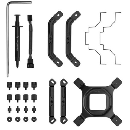 Кулер DEEPCOOL AK500 DIGITAL (R-AK500-BKADMN-G) черный