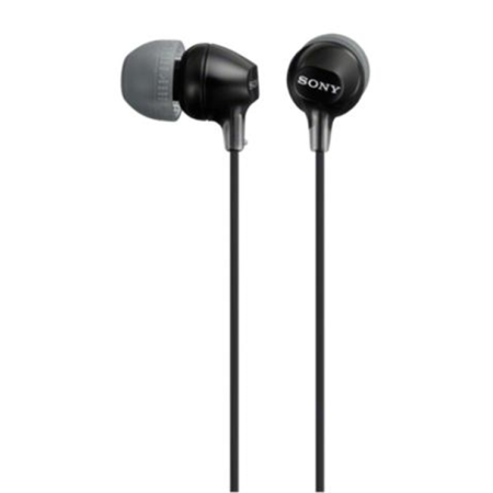 Наушники Sony MDR-EX15LPB (MDREX15LPB.AE) черный