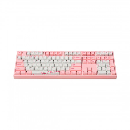 Клавиатура проводная Varmilo Sakura VEA108 Cherry MX Brown (A26A042D3A7A06A036) розовый