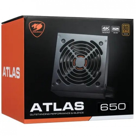 Блок питания Cougar Atlas 650 (CGR BA-650) черный