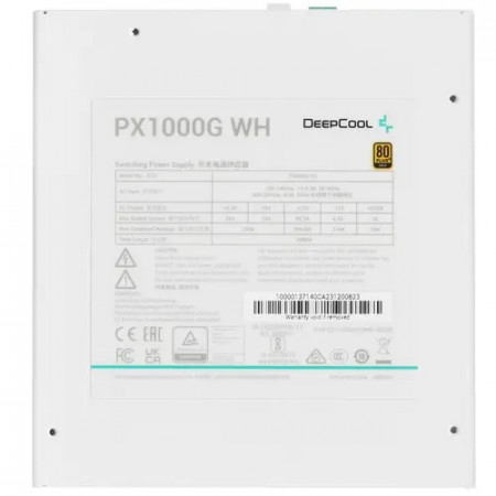 Блок питания DeepCool PX1000G WH (R-PXA00G-FC0W-EU) белый