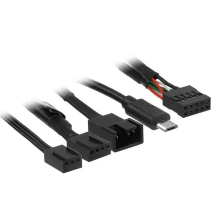 Система водяного охлаждения Thermaltake TOUGHLIQUID Ultra 280 (CL-W374-PL14BL-A) черный