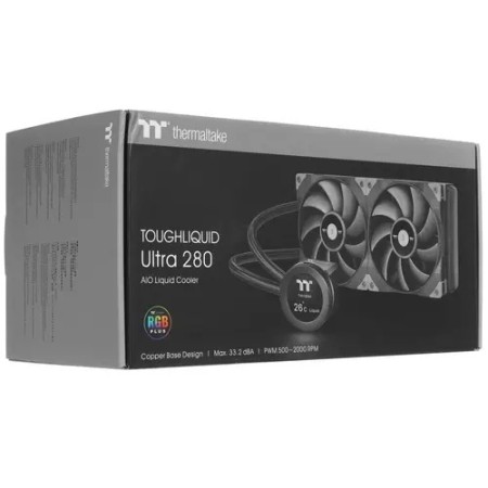 Система водяного охлаждения Thermaltake TOUGHLIQUID Ultra 280 (CL-W374-PL14BL-A) черный