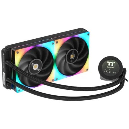 Система водяного охлаждения Thermaltake TOUGHLIQUID Ultra 280 RGB (CL-W371-PL14SW-A) черный