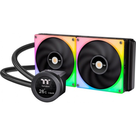 Система водяного охлаждения Thermaltake TOUGHLIQUID Ultra 280 RGB (CL-W371-PL14SW-A) черный