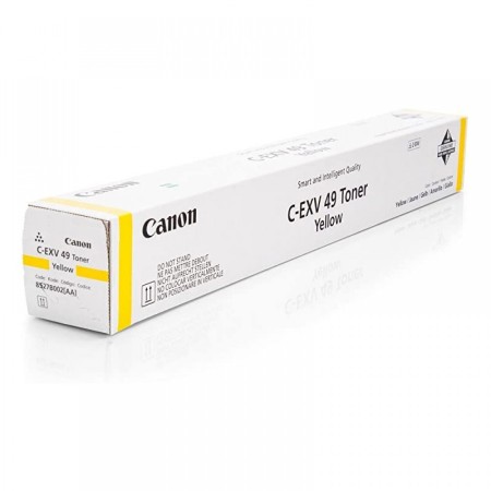 Тонер-картридж Canon C-EXV49 (8527B002) жёлтый (повышенная емкость) (с чипом)