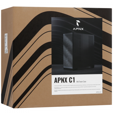 Корпус Aerocool APNX C1 BK (APCM-CR01043.11) черный