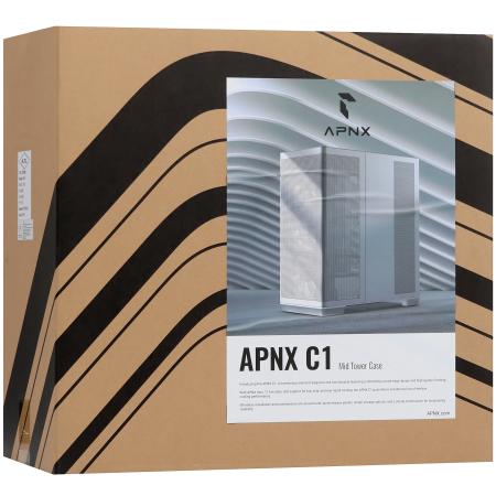 Корпус Aerocool APNX C1 WH (APCM-CR01043.21) белый