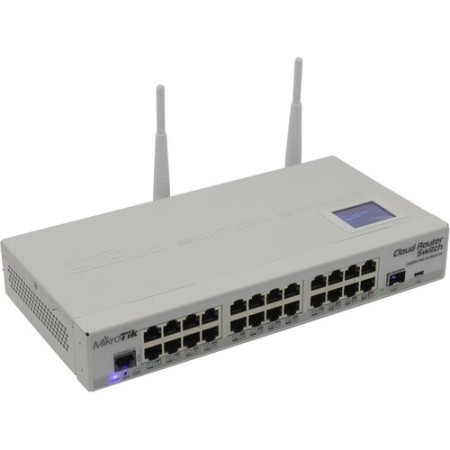 Коммутатор MikroTik CRS125-24G-1S-2HnD-IN белый