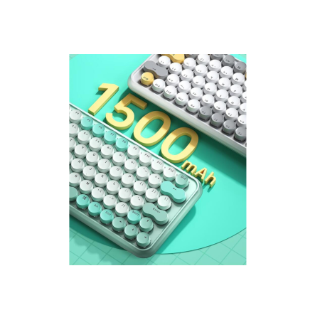 Клавиатура беспроводная Aula F3680 серый