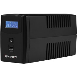 ИБП Ippon Back Power Pro II Euro 650 (1005511) черный (С АККУМУЛЯТОРОМ)