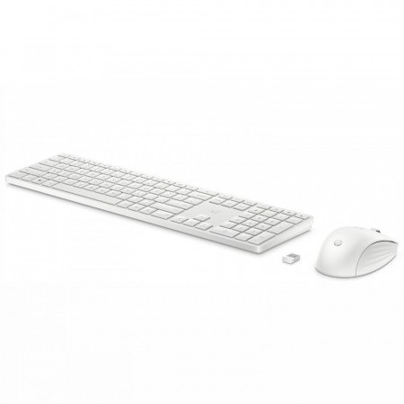 Клавиатура + мышь беспроводная HP 4R016AA 650 белый