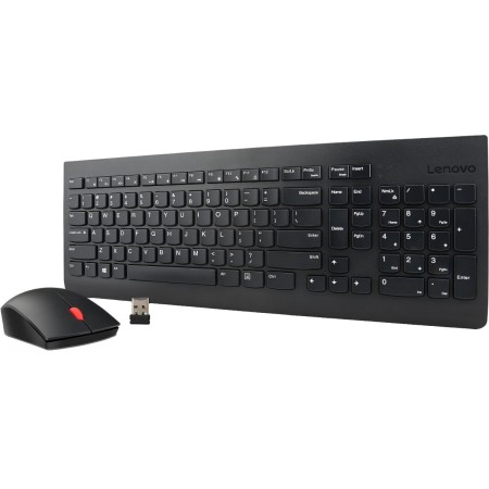 Клавиатура + мышь беспроводная Lenovo 4X30M39487 черный