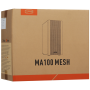 Корпус PCCooler MA100 MESH WH (C3-A510WHP3-GL) белый