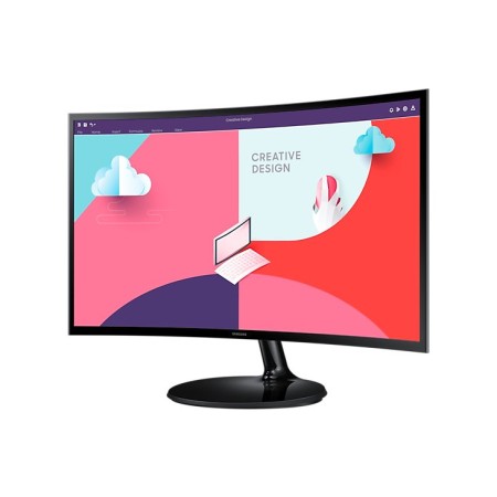 24" Монитор Samsung Essential S3 S36C (LS24C362EAIXCI) черный