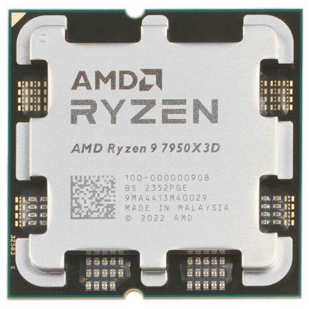 Процессор AMD Ryzen 9 7950X3D BOX без кулера (100-100000908WOF)
