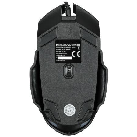 Мышь проводная Defender Host MB-982 (52982) черный