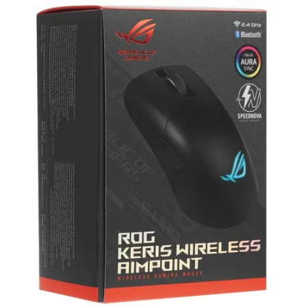 Мышь беспроводная/проводная ASUS P709 ROG Keris Aimpoint (90MP02V0-BMUA00) черный