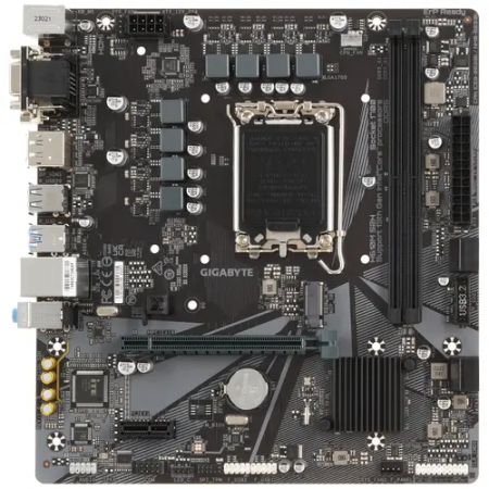 Материнская плата GIGABYTE H610M S2H черный