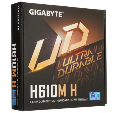 Материнская плата GIGABYTE H610M H черный