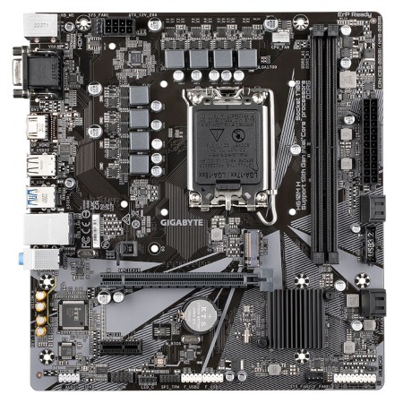 Материнская плата GIGABYTE H610M H черный