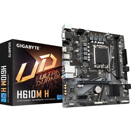 Материнская плата GIGABYTE H610M H черный