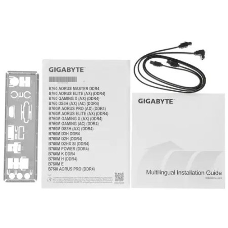 Материнская плата GIGABYTE B760M DS3H черный