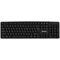 Клавиатура проводная Defender Element HB-520 (45522) черный