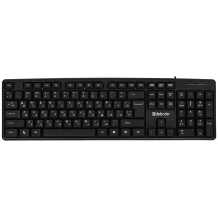 Клавиатура проводная Defender Element HB-520 (45522) черный