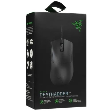 Мышь проводная Razer Deathadder V3 (RZ01-04640100-R3M1) черный