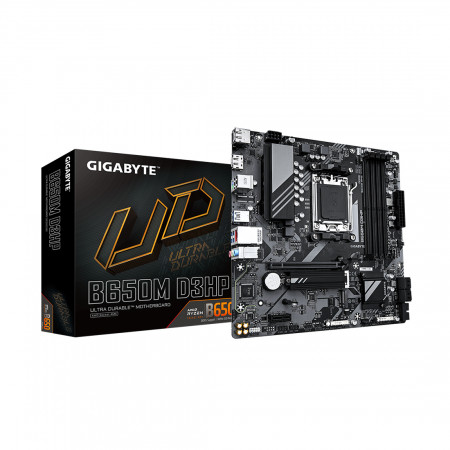 Материнская плата GIGABYTE B650M D3HP черный