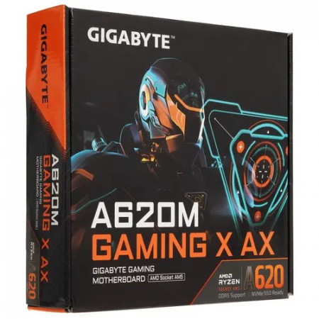 Материнская плата GIGABYTE A620M GAMING X AX черный