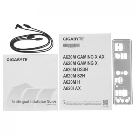 Материнская плата GIGABYTE A620M GAMING X AX черный