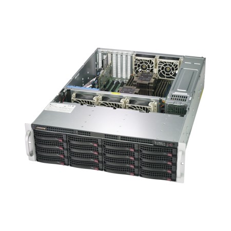 Серверная платформа SUPERMICRO SSG-6039P-E1CR16H серый