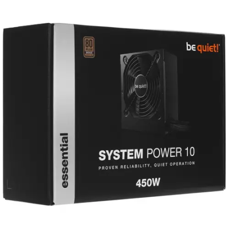 Блок питания be quiet! SYSTEM POWER 10 450W (BN326) черный
