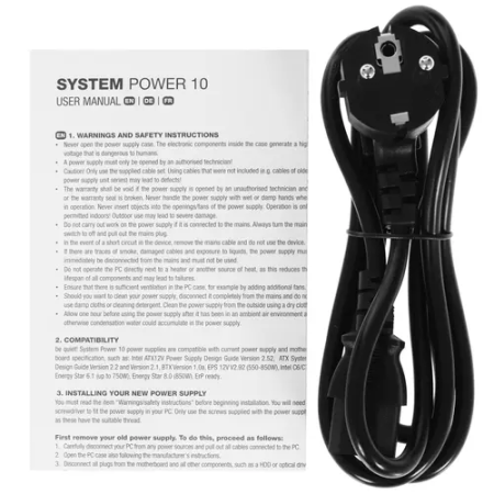 Блок питания be quiet! SYSTEM POWER 10 450W (BN326) черный