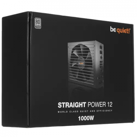 Блок питания be quiet! STRAIGHT POWER 12 1000W (BN338) черный