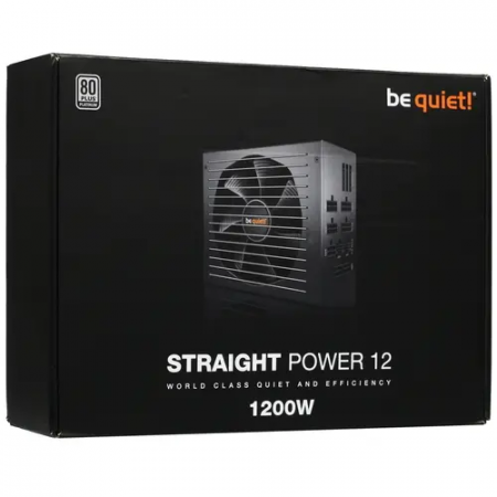 Блок питания be quiet! STRAIGHT POWER 12 1200W (BN339) черный