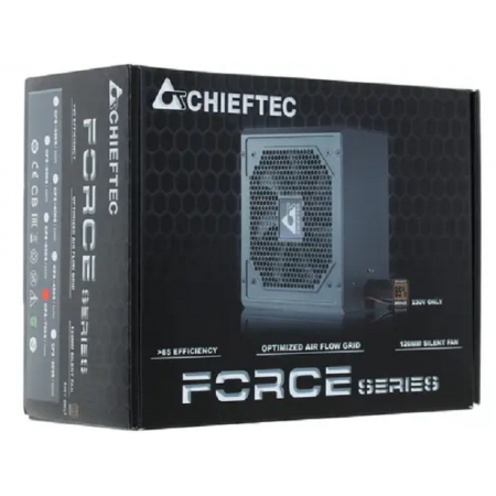 Блок питания Chieftec FORCE 750W (CPS-750S) черный